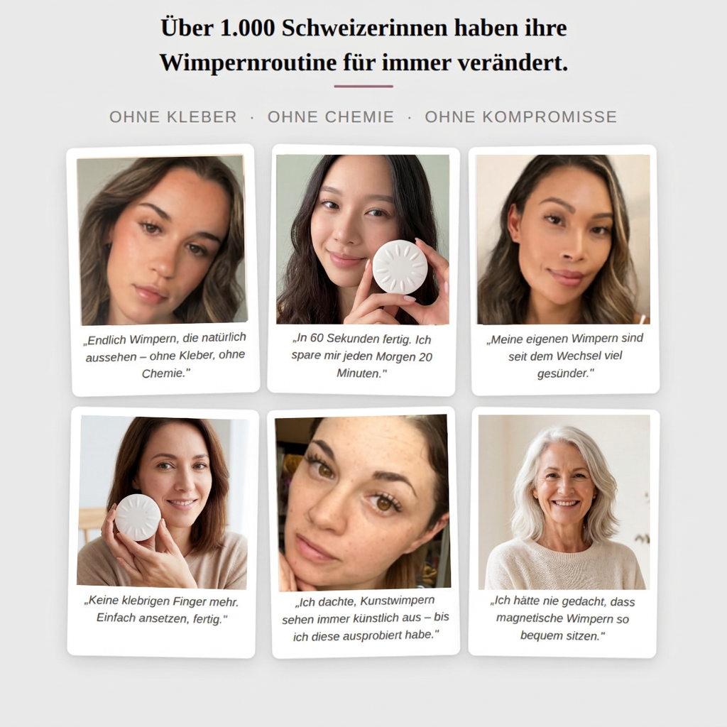 Magnetische Wimpern