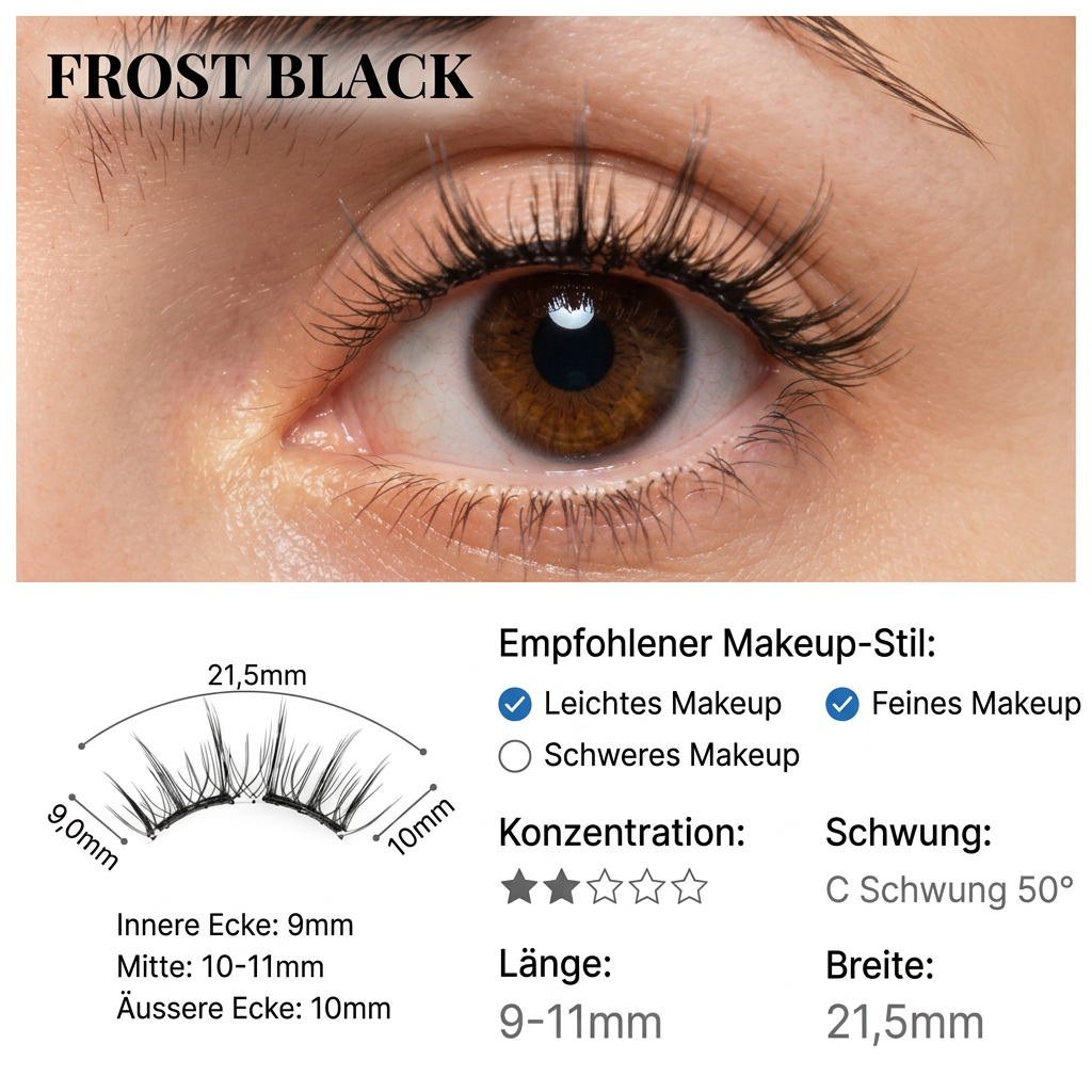 Magnetische Wimpern