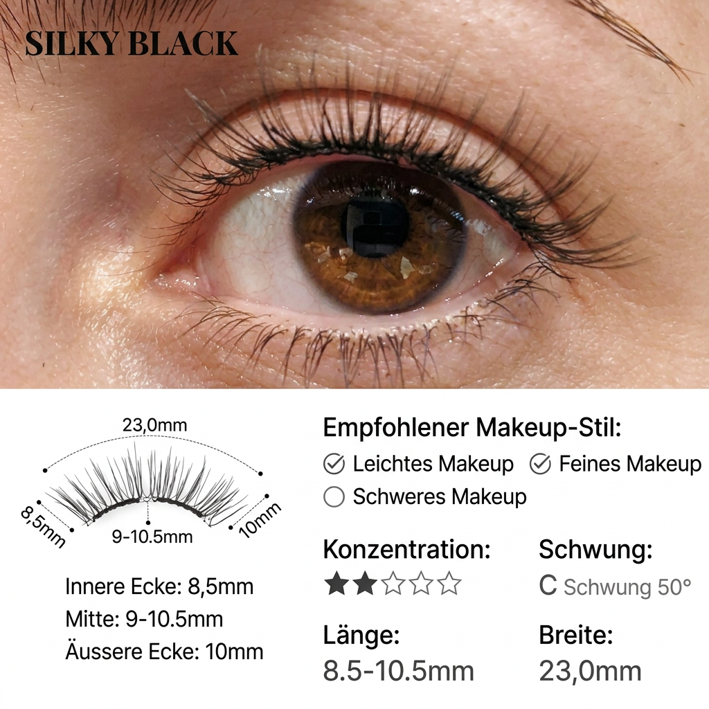 Magnetische Wimpern