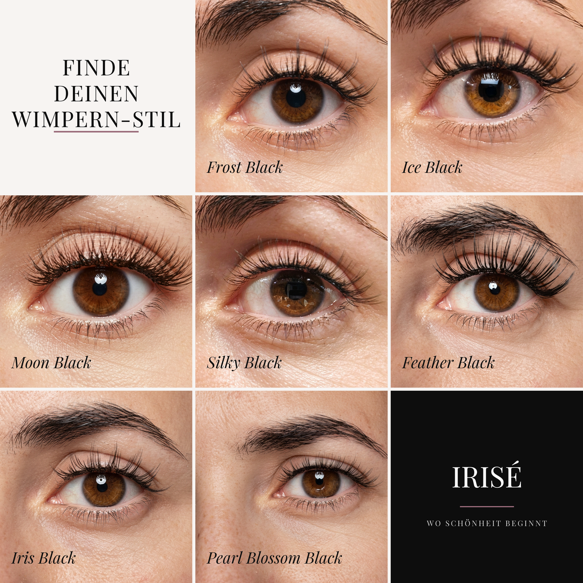 Magnetische Wimpern