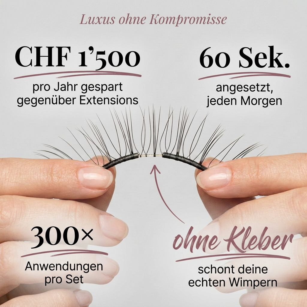 Magnetische Wimpern